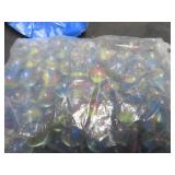 UNOPENED VINTAGE BAG OF 102 MARBLES