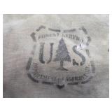 FOREST SERVICE  VINTAGE PACK SACK NO 2-70