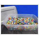 11.34 LBS OF VINTAGE MARBLES.
