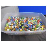 11.34 LBS OF VINTAGE MARBLES.