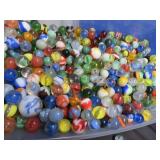 11.34 LBS OF VINTAGE MARBLES.