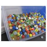 11.34 LBS OF VINTAGE MARBLES.