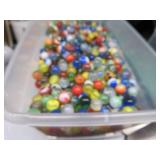 11.34 LBS OF VINTAGE MARBLES.