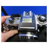 8 PIECE  NIKON DOUBLE CAMERA SET / ALUMINUM CASE