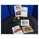 8 PIECE  NIKON DOUBLE CAMERA SET / ALUMINUM CASE