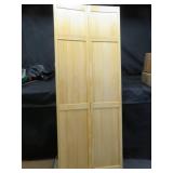 OAK BI FOLD DOOR