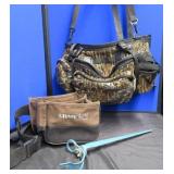 CABELAS WAIST BELT / CHAMPION TRAPS AND TARGETS BAG
