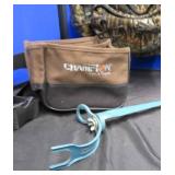 CABELAS WAIST BELT / CHAMPION TRAPS AND TARGETS BAG