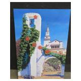2 LARGE PAINTING ON CANVAS
