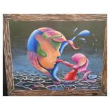2 FRAMED PICTURES