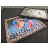 2 FRAMED PICTURES