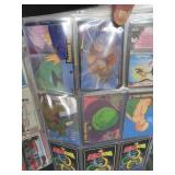 LARGE BOOK FILLED WITH YU-GI-OH / MISC. COLLECTABLE CARDS.