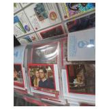 LARGE BOOK FILLED WITH YU-GI-OH / MISC. COLLECTABLE CARDS.