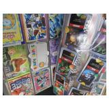 LARGE BOOK FILLED WITH YU-GI-OH / MISC. COLLECTABLE CARDS.