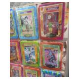 LARGE BOOK FILLED WITH YU-GI-OH / MISC. COLLECTABLE CARDS.