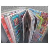 LARGE BOOK FILLED WITH YU-GI-OH / MISC. COLLECTABLE CARDS.