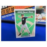 COMPLETE SET 1993 TOPPS BASEBALL CARDS SERIES 1 & 2 DRAFT PICK #92 JETER