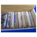 2 BOXES OF MIXED BASEBALL CARDS.