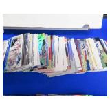 2 BOXES OF MIXED BASEBALL CARDS.