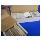 2 BOXES OF MIXED BASEBALL CARDS.