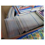 MIXED BOX OF DIFFERENT YEARS OF BASEBALL CARDS.