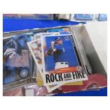 MIXED CARDS WITH BASKETBALL COLLECTORS TRADING CARD BOOK  / BIG NAMES