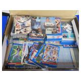 LARGE BOX OF MIXED YEAR BASEBALL CARDS.