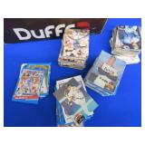 LARGE BOX OF MIXED YEAR BASEBALL CARDS.