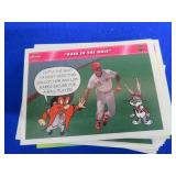 LARGE BOX OF MIXED YEAR BASEBALL CARDS.