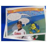 LARGE BOX OF MIXED YEAR BASEBALL CARDS.