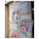 LARGE BOX OF MIXED YEAR BASEBALL CARDS.