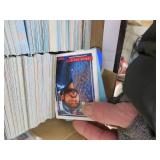 LARGE BOX OF MIXED YEAR BASEBALL CARDS.