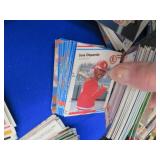 LARGE BOX OF MIXED YEAR BASEBALL CARDS.