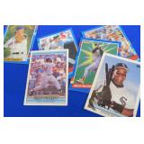 LARGE BOX OF MIXED YEAR BASEBALL CARDS.