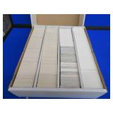 4 ROW BOX OF MINT, RAW, UNLOOKED AT CARDS.