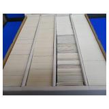 4 ROW BOX OF MINT, RAW, UNLOOKED AT CARDS.