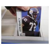 4 ROW BOX OF MINT, RAW, UNLOOKED AT CARDS.