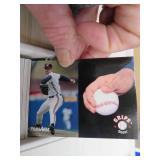 4 ROW BOX OF MINT, RAW, UNLOOKED AT CARDS.