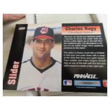 4 ROW BOX OF MINT, RAW, UNLOOKED AT CARDS.
