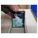 4 ROW BOX OF MINT, RAW, UNLOOKED AT CARDS.