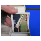 4 ROW BOX OF MINT, RAW, UNLOOKED AT CARDS.