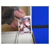 4 ROW BOX OF MINT, RAW, UNLOOKED AT CARDS.