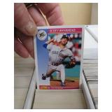 4 ROW BOX OF MINT, RAW, UNLOOKED AT CARDS.