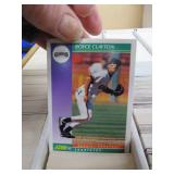 4 ROW BOX OF MINT, RAW, UNLOOKED AT CARDS.