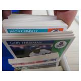 4 ROW BOX OF MINT, RAW, UNLOOKED AT CARDS.