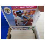 4 ROW BOX OF MINT, RAW, UNLOOKED AT CARDS.