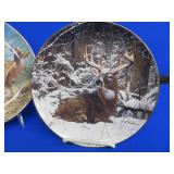 2 NUMBERED COLLECTORS PLATES FROM "THE PRIDE OF THE WILDERNESS" COLLECTION