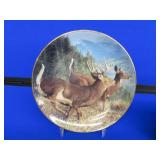 2 NUMBERED COLLECTORS PLATES FROM "THE PRIDE OF THE WILDERNESS" COLLECTION