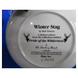 2 NUMBERED COLLECTORS PLATES FROM "THE PRIDE OF THE WILDERNESS" COLLECTION