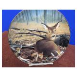 8 NUMBERED COLLECTOR PLATES IN SEPARATE DRAWERED CASE.
